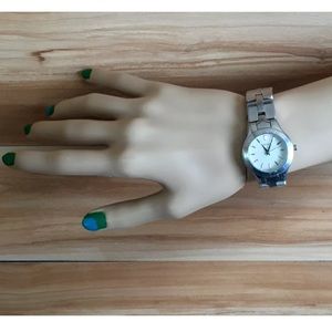 Solid Stainless Steel DKNY watch; great deal!